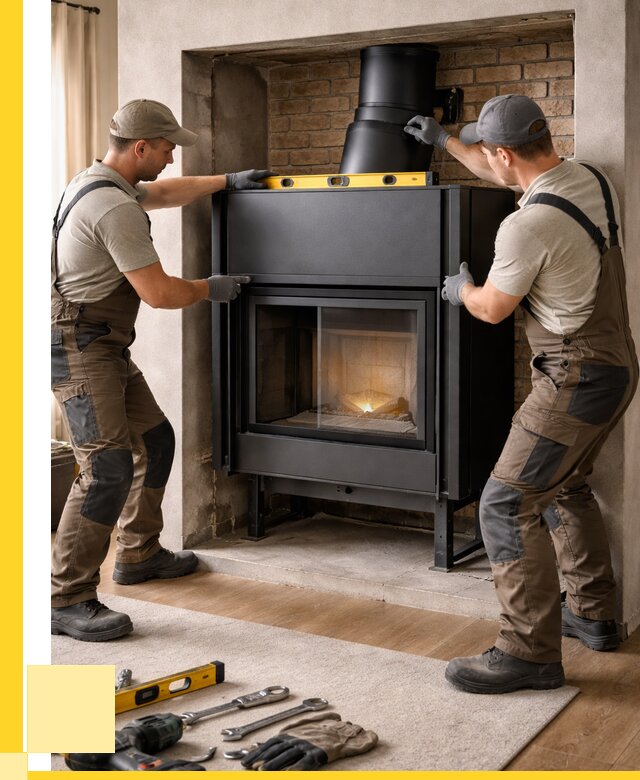 Установка каминных топок в Конаково под ключ от 18247 р. | ЭриданКнк