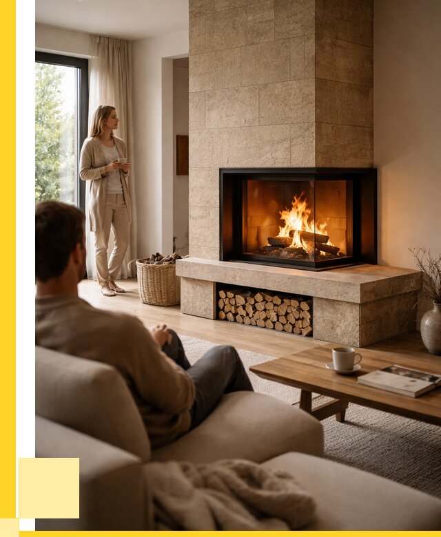 Угловые камины из кирпича установка в Конаково от 152055 р. ЭриданКнк