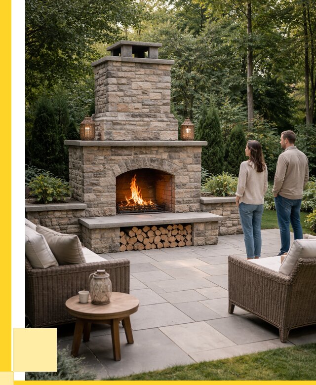 Уличные камины из кирпича в Конаково от 152055 р. | ЭриданКнк