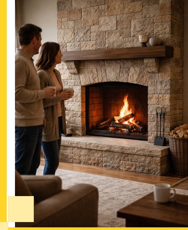 Каменные камины на заказ в Конаково от 182466 р. | ЭриданКнк