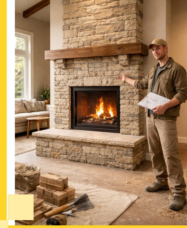 Камины под ключ в Конаково от 182466 р. | ЭриданКнк — установка