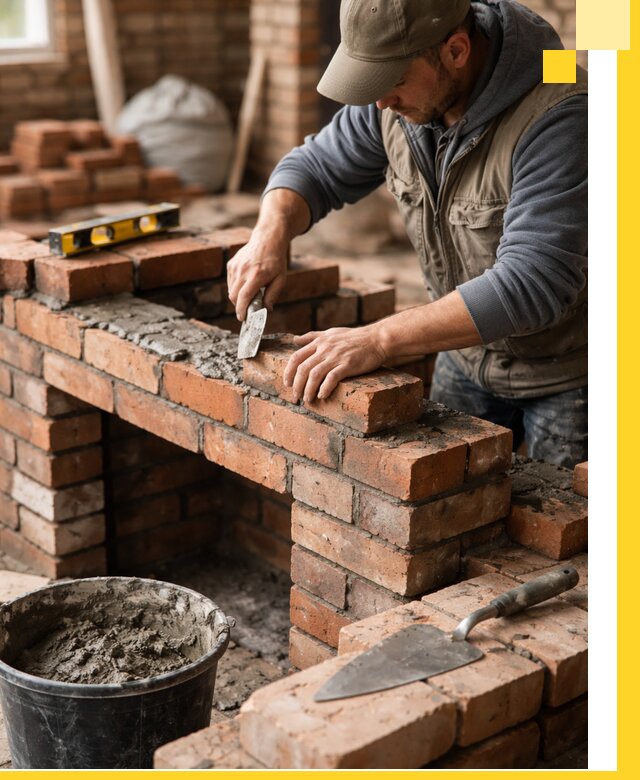 Кладка каминов под ключ в Конаково профессиональная отделка и монтаж