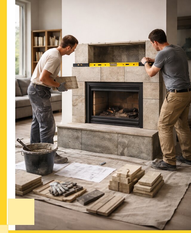 Монтаж каминов и установка в Конаково от 45617 р. | ЭриданКнк