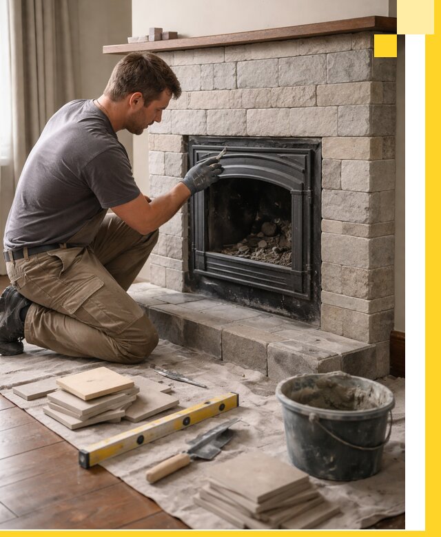 Профессиональный ремонт каминов в Конаково восстановление и сервис