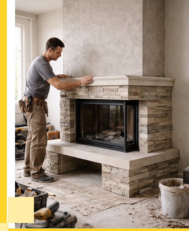 Изготовление каминов под ключ в Конаково от 152055 р. | ЭриданКнк