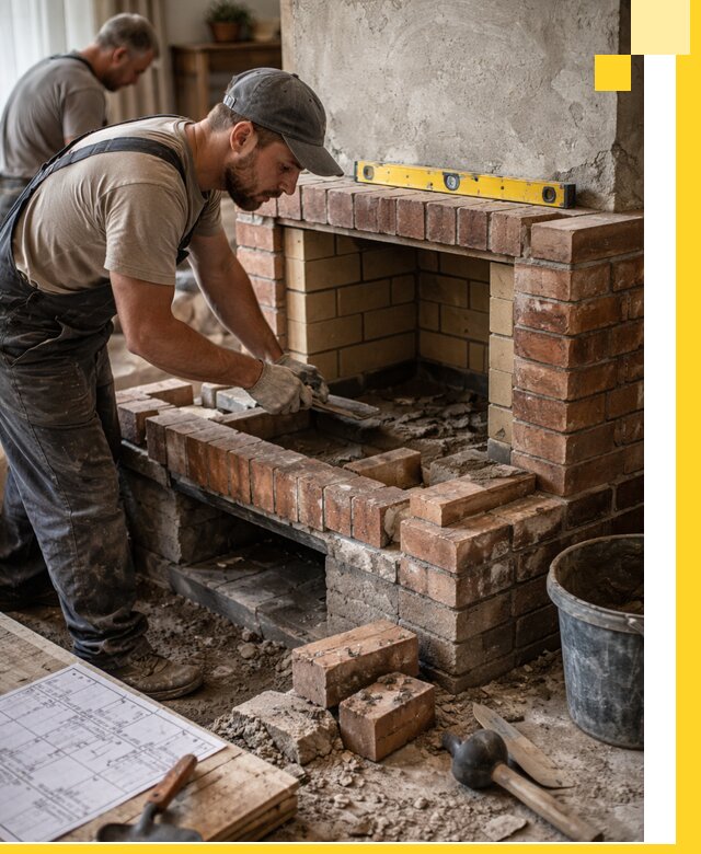 Изготовление и установка каминопечей под ключ в Конаково