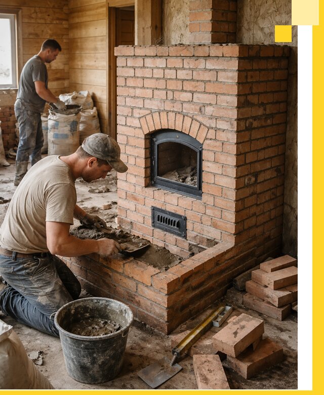 Профессиональное строительство печей в Конаково под ключ
