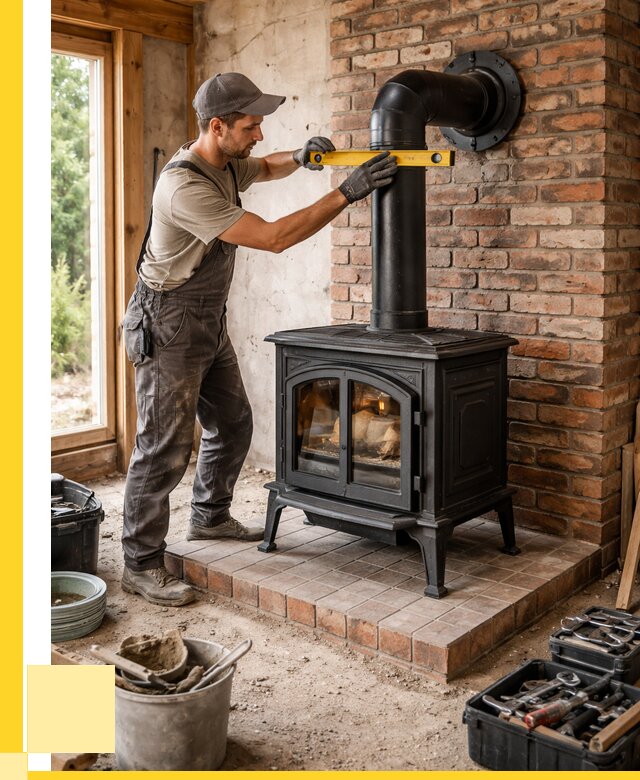 Монтаж печей установка банной печи в Конаково от 15206 р. | ЭриданКнк