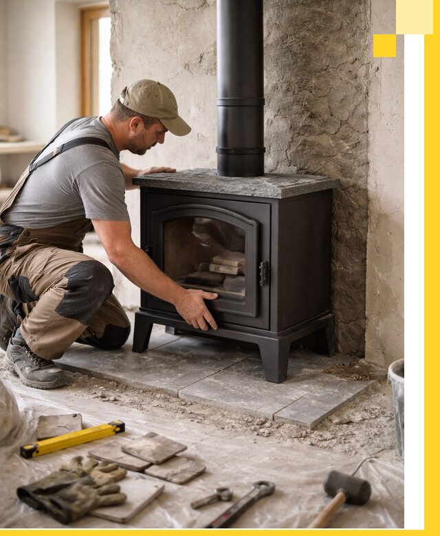 Профессиональный монтаж печей и каминов в Конаково под ключ