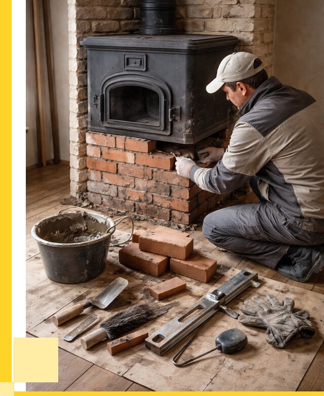 Ремонт печей в Конаково от 12164 р., услуги печника ЭриданКнк
