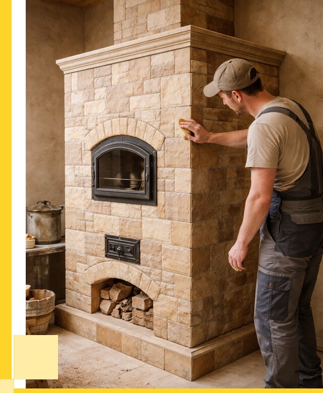 Облицовка печей в Конаково от 4562 р. под ключ | ЭриданКнк