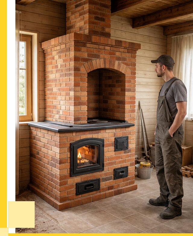 Кирпичные печи в Конаково: купить от 152055 р. | ЭриданКнк