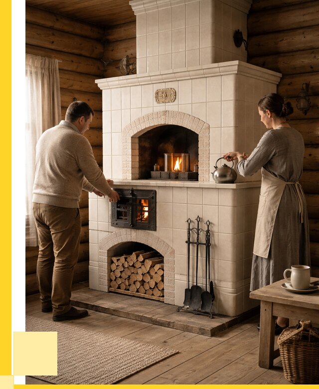 Русские печи в Конаково: установка от 152055 р. ЭриданКнк