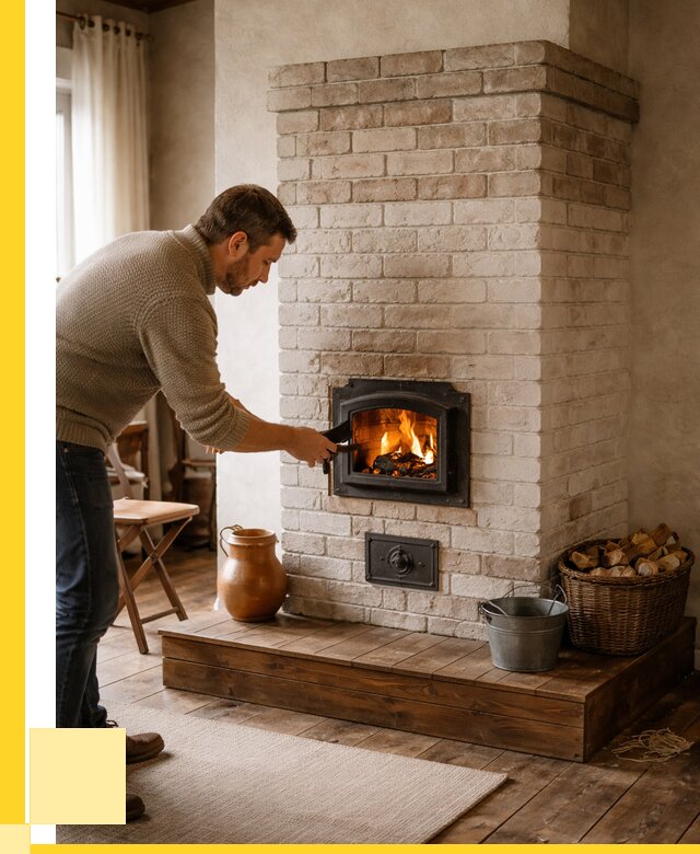 Печь голландка из кирпича в Конаково от 86165 р. | ЭриданКнк