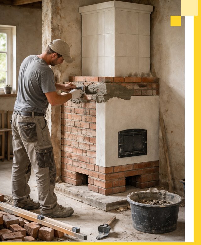 Изготовление и установка печей-голландок под ключ в Конаково