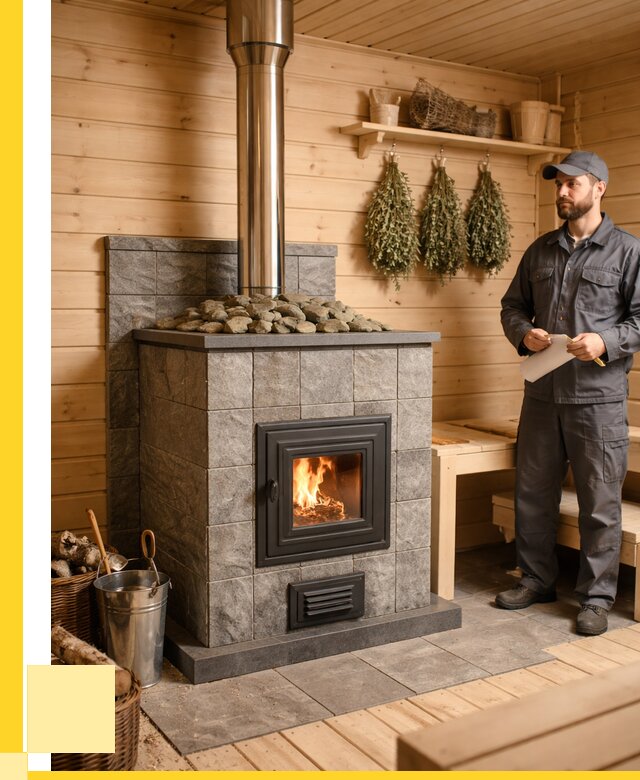 Печи для бани под ключ в Конаково от 121644 р. | ЭриданКнк