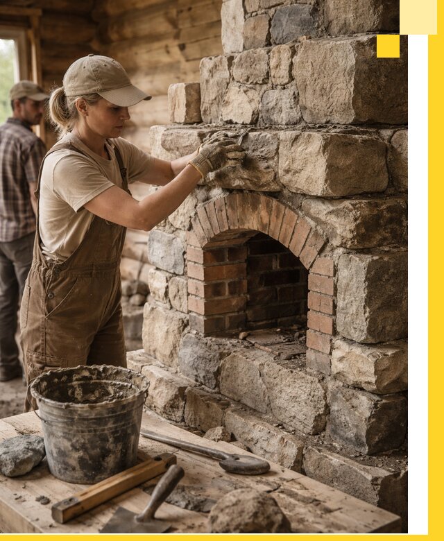 Каменные печи на заказ и монтаж в Конаково, долговечные решения