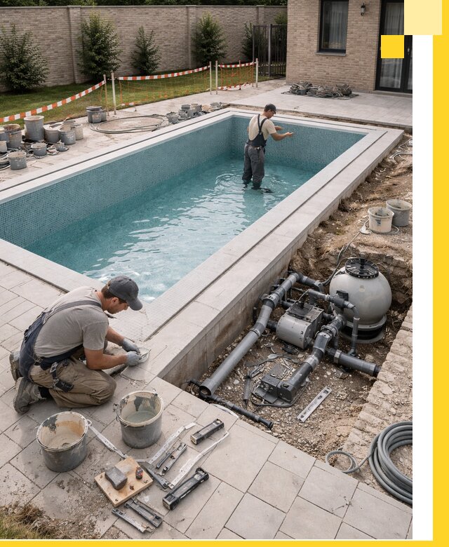 Строительство бассейнов под ключ в Конаково: проекты и монтаж