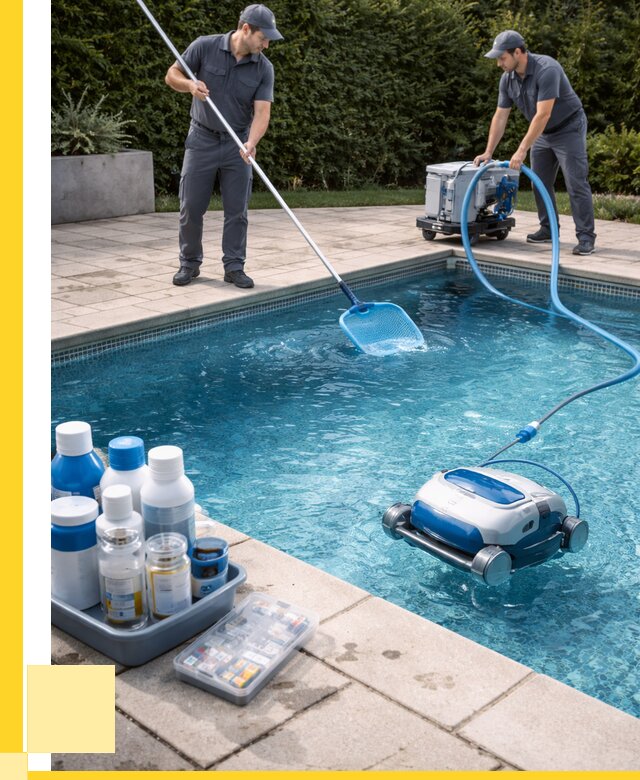 Чистка бассейнов в Конаково роботами, от 4562 р. | ЭриданКнк