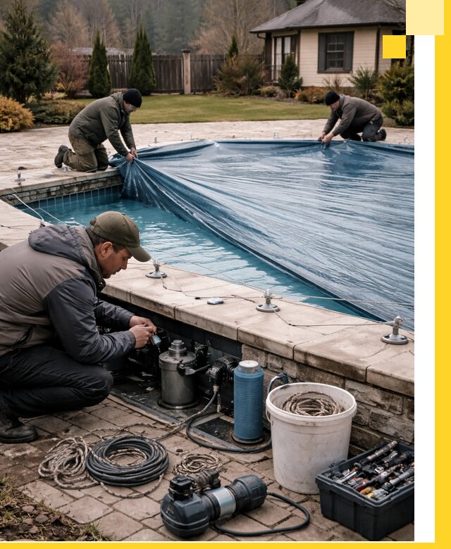 Консервация бассейнов в Конаково: подготовка к длительному хранению