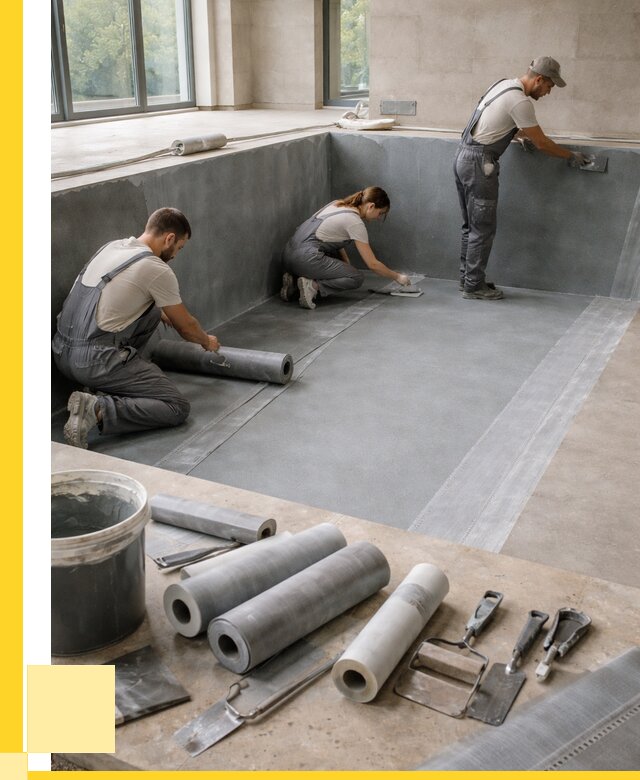 Гидроизоляция бассейнов в Конаково от 2027 р., ЭриданКнк