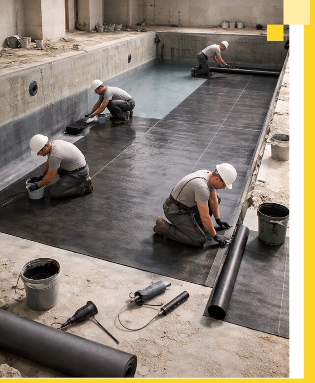 Профессиональная гидроизоляция бассейнов и чаш в Конаково под ключ