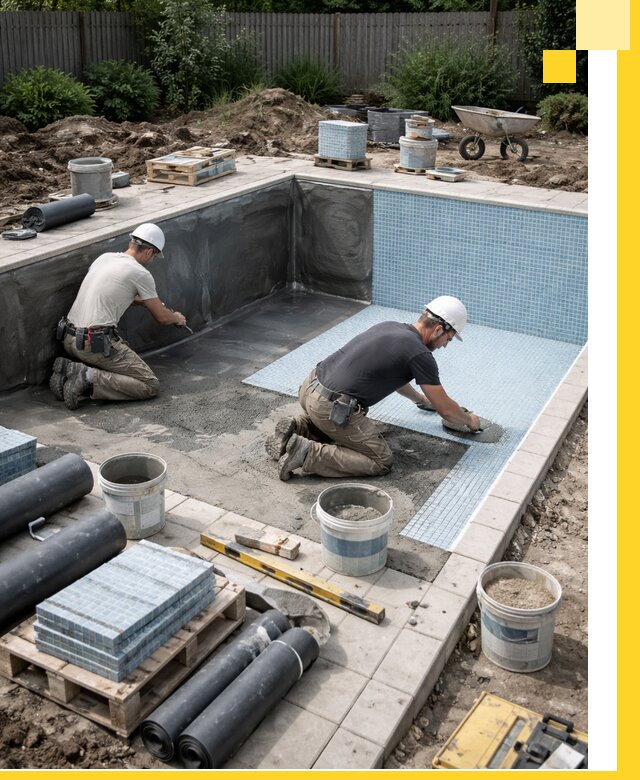 Проектирование и строительство стационарных бассейнов в Конаково