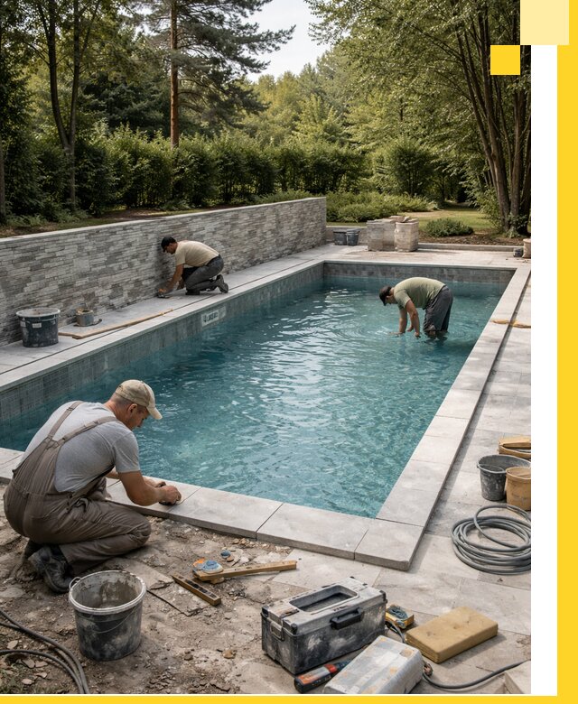 Проектирование и строительство частных бассейнов в Конаково