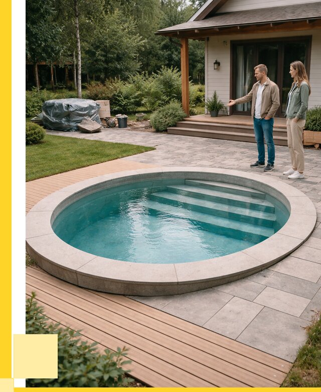 Бассейн на даче под ключ в Конаково от 202740 р., ЭриданКнк