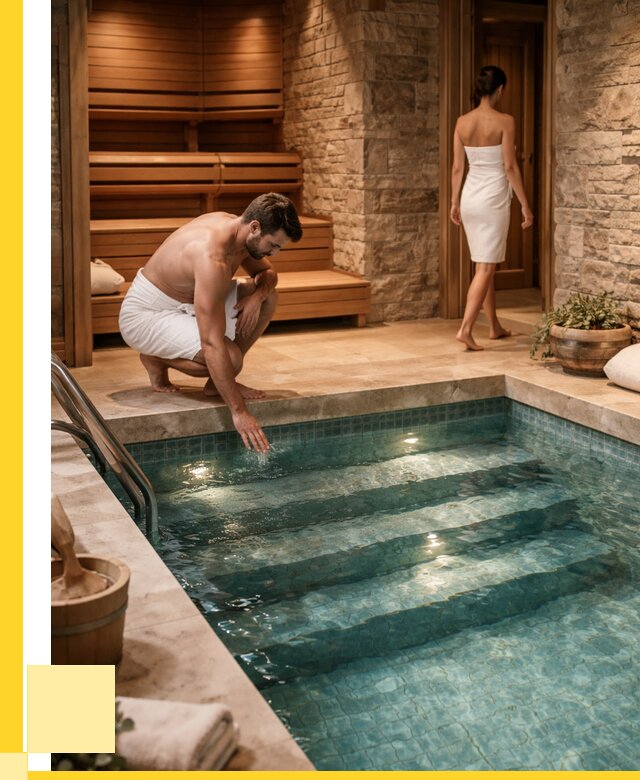 Сауна с бассейном под ключ в Конаково от 121644 р., ЭриданКнк