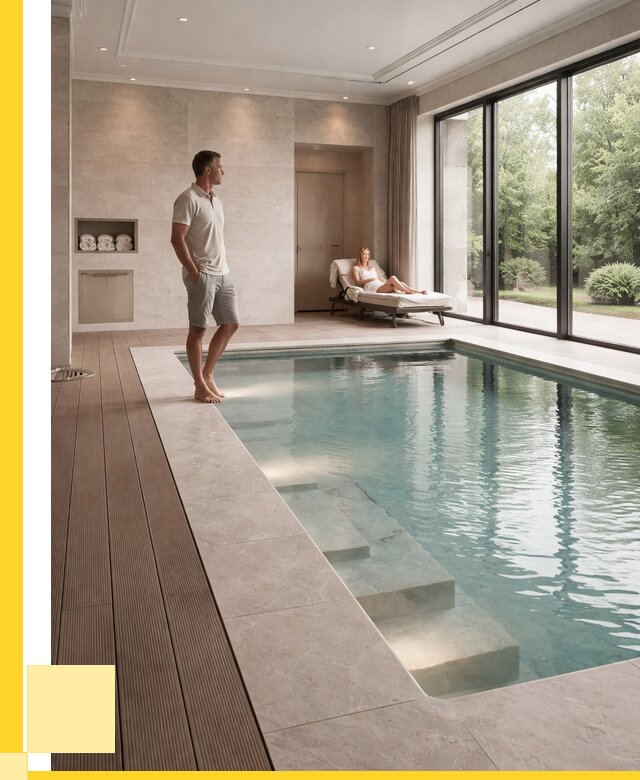 Бассейны в коттедже под ключ в Конаково от 1216440 р. | ЭриданКнк