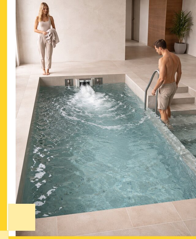 Бассейн с противотоком в Конаково от 253425 р. | ЭриданКнк