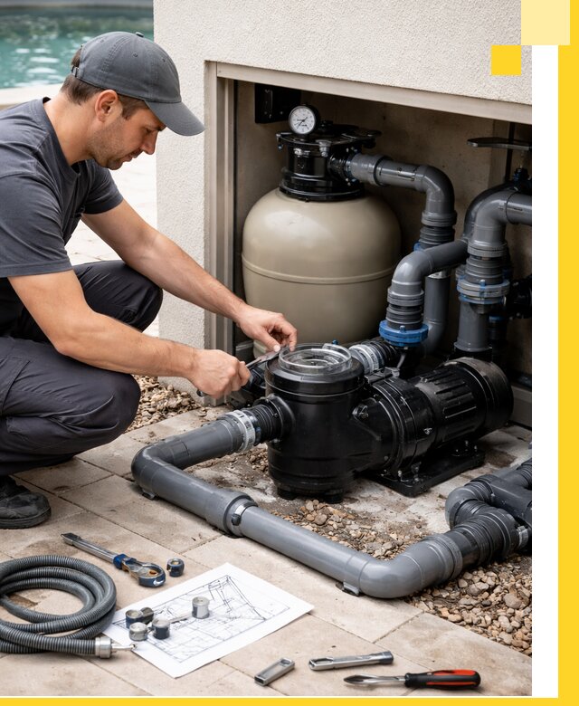 Поставка, монтаж и сервис насосов для бассейнов в Конаково