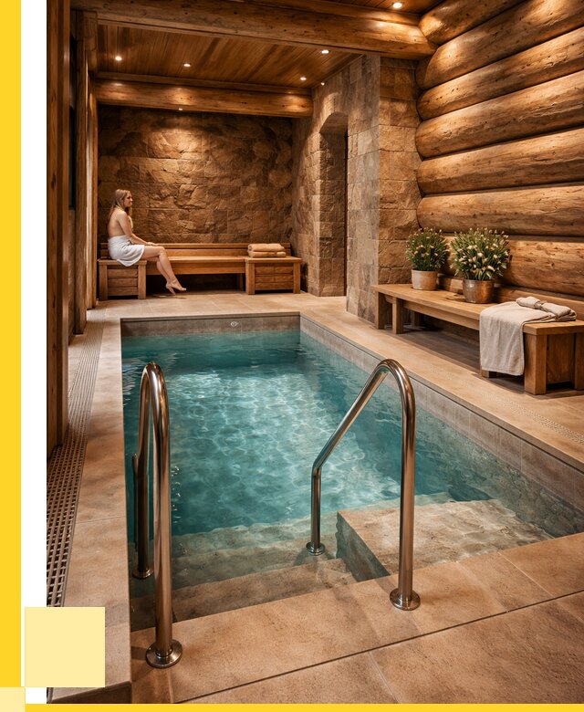 Аренда бани с бассейном в Конаково от 1520550 р. | ЭриданКнк