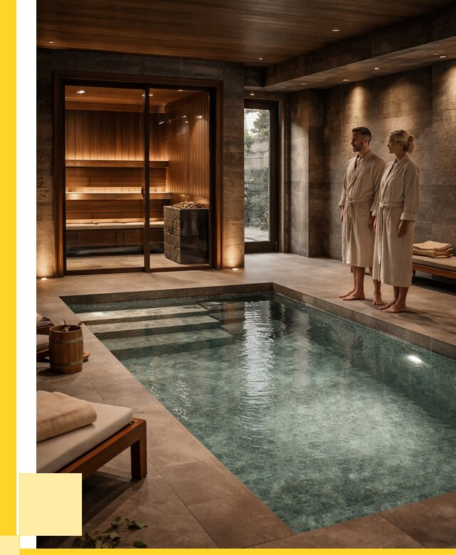 Сауна с большим бассейном в Конаково от 1216440 р. ЭриданКнк