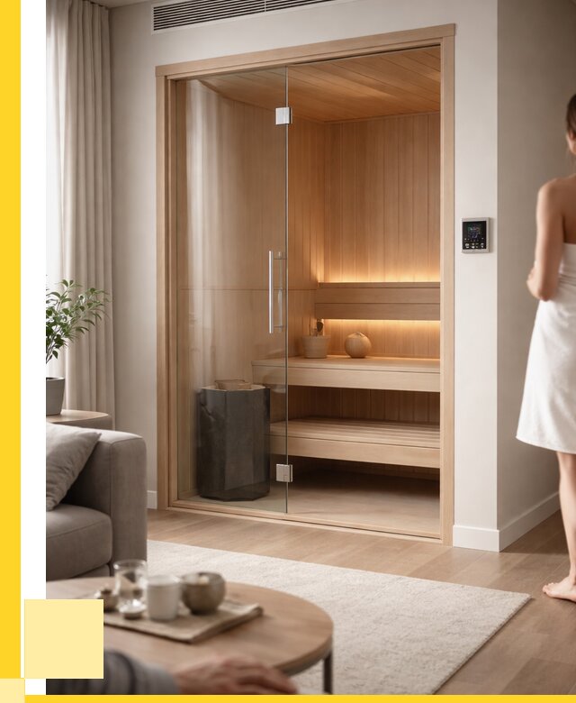 Сауна в квартире под ключ в Конаково от 121644 р. ЭриданКнк