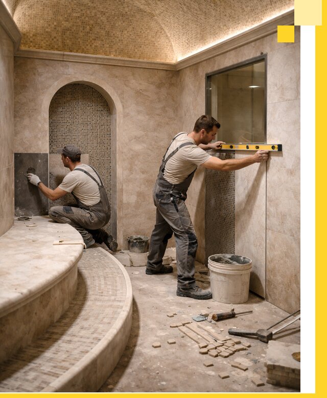 Проектирование и строительство саун с хамамом под ключ в Конаково