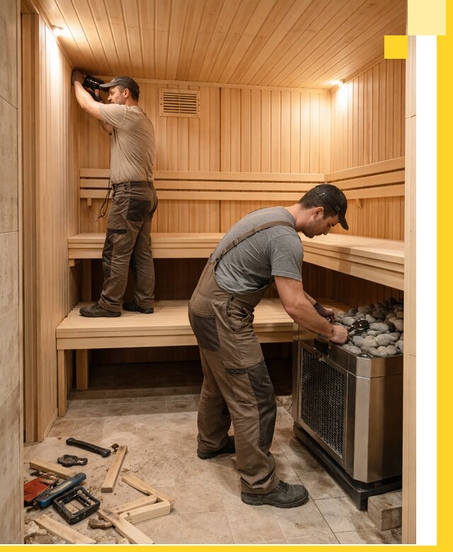 Купить сауну под ключ в Конаково с монтажом и гарантией