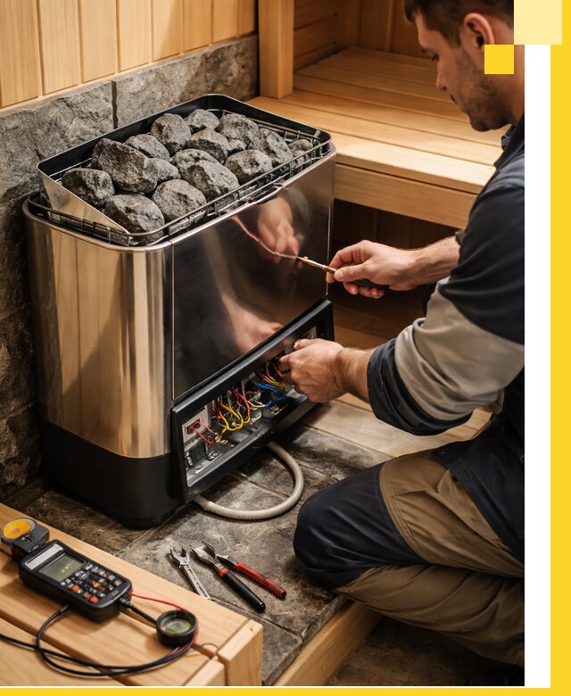 Продажа и установка электрокаменок для саун в Конаково