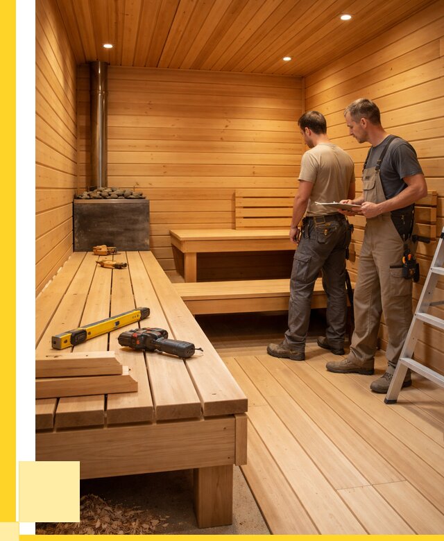 Отделка бань и саун в Конаково по цене от 4562 р. | ЭриданКнк