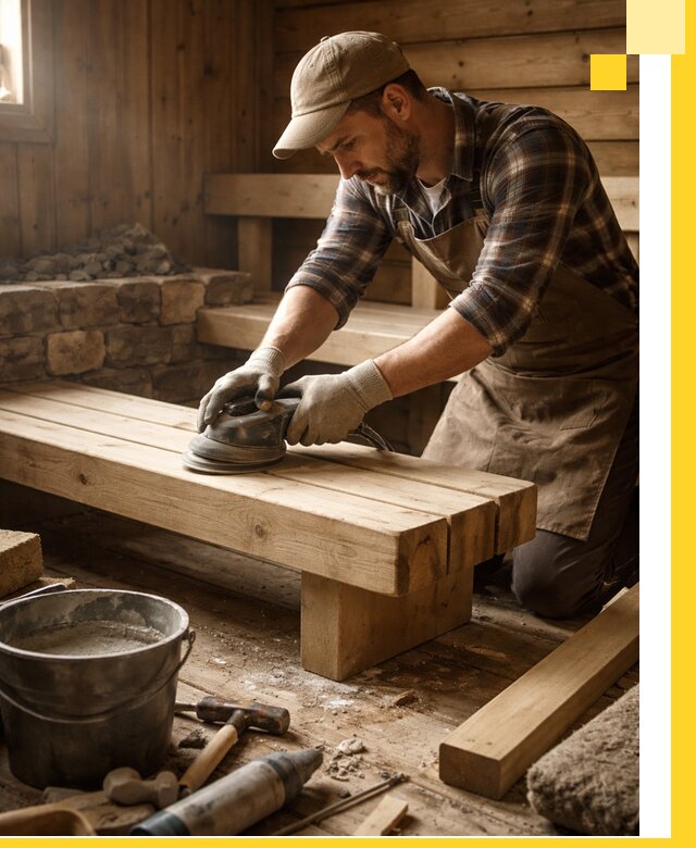 Ремонт бань под ключ в Конаково с гарантией качества и сроков