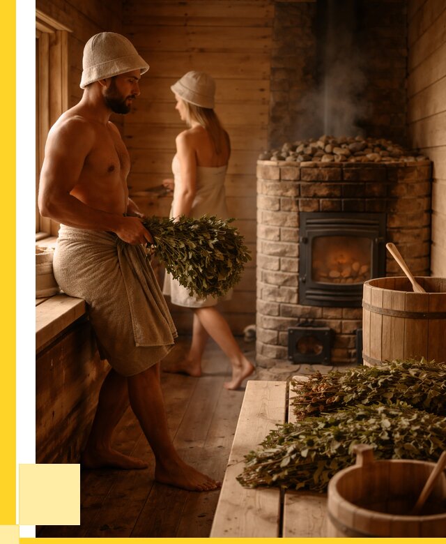 Русские бани в Конаково: проекты и дизайн от 354795 р. | ЭриданКнк