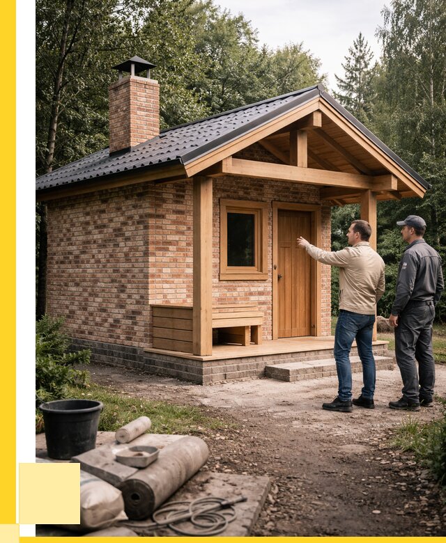 Кирпичные бани и печи в Конаково от 354795 р. | ЭриданКнк