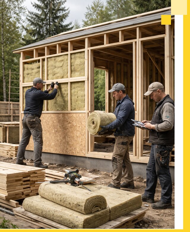 Проектирование и строительство каркасных бань в Конаково под ключ