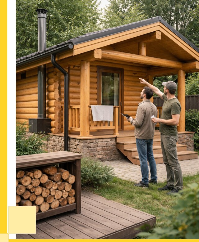 Бани для дачи под ключ в Конаково от 253425 р. | ЭриданКнк