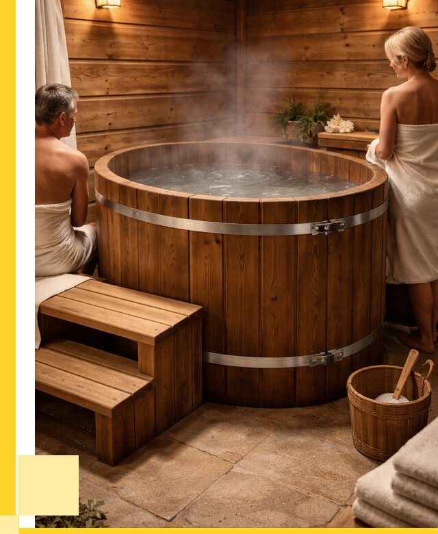 Бани с купелью под ключ в Конаково от 456165 р. | ЭриданКнк