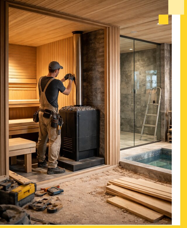 Полное строительство банных комплексов под ключ в Конаково