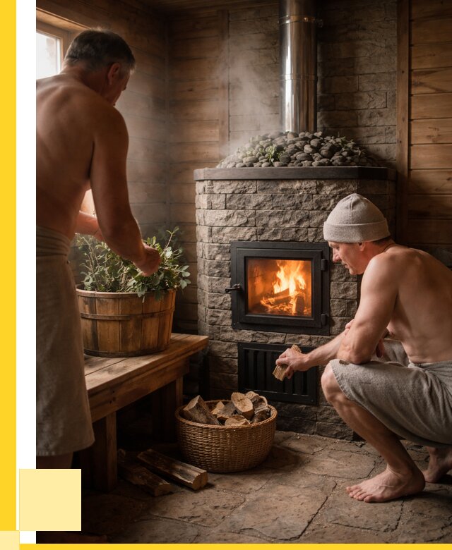 Банные печи под ключ в Конаково от 45617 р. | ЭриданКнк кирпичная