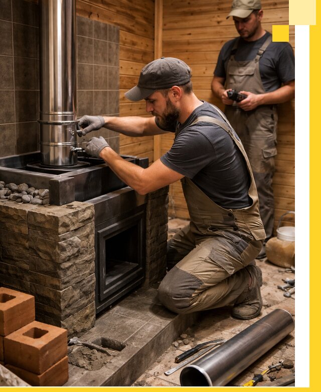 Изготовление и установка банных печей под ключ в Конаково