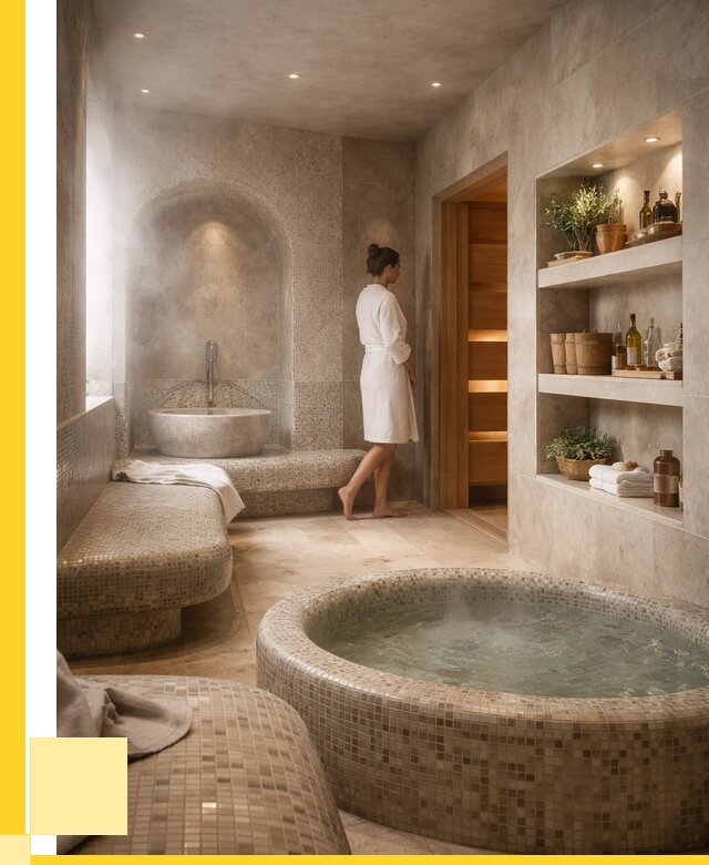 Строительство бани с хамамом в Конаково от 760275 р. | ЭриданКнк